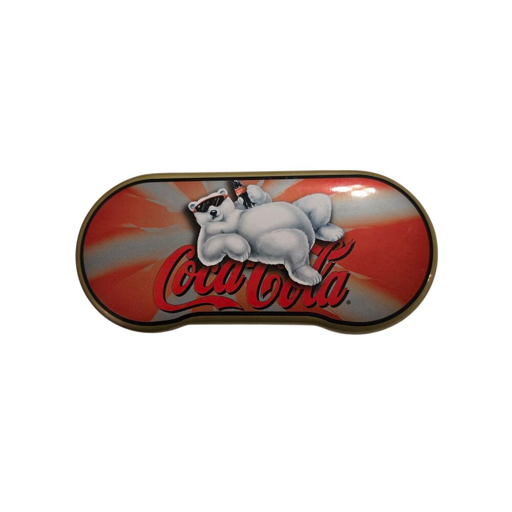 Vintage 1998 Coca-Cola Eyeglass Case Tin - Scotts Gift #66744 Collectible
